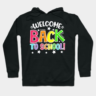 Funny First Day of School Teacher Welcome Back To School Hoodie